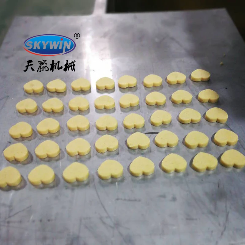 Semi Automatic Nylon rubber Conveyor Cookies Dough Machine Snack Food Factory