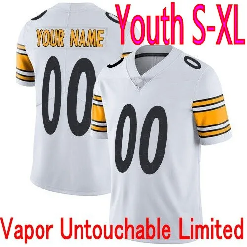 Wholesale 8 Kenny Pickett Football Jersey T.J. Watt 14 George Pickens  Mitchell Trubisky Najee Harris football jersey From m.