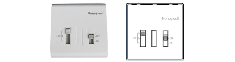 Honeywell Q6371a1006 Fan, 1-2-3, 230v, PVC - detail 8