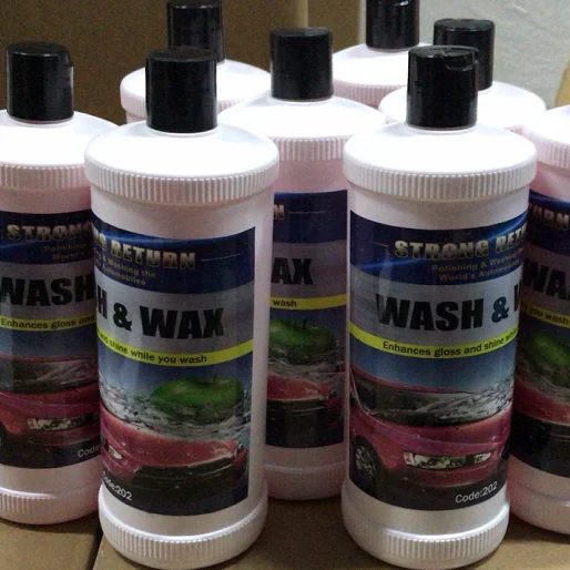 2 in 1 Liquid Wax for Self Service Car Wash Shampoo