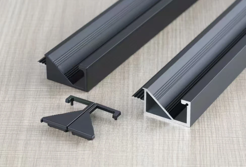 Gola Profile With Handleless Kitchen Doors Aluminum Profile for Cabinet Door