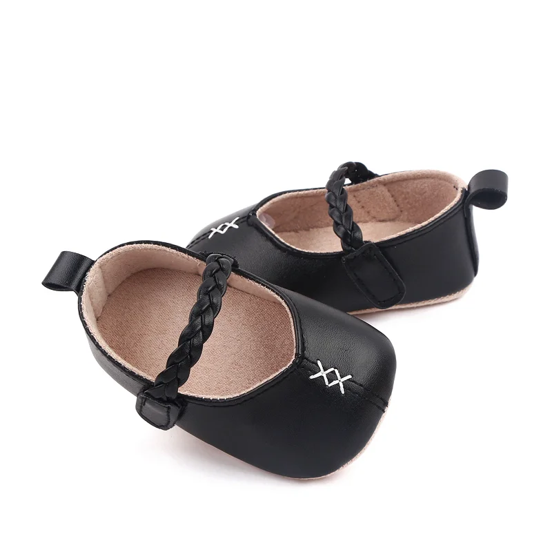 Directly Factory Hot Selling Cheap Soft Sole Newborn Infant Baby Shoes for Girls factory