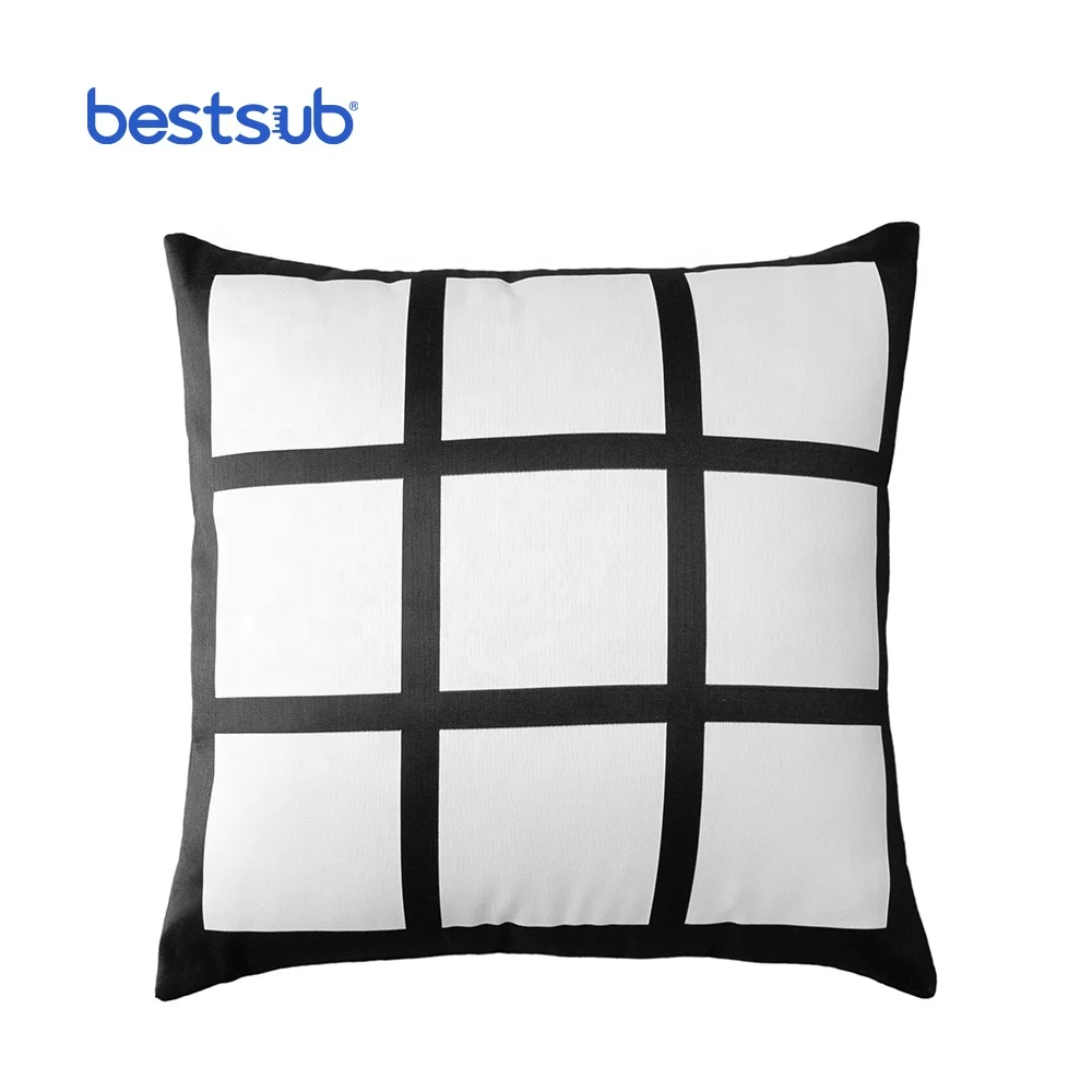 Sublimation Blank Single Sided 9 Panel Pillowcase
