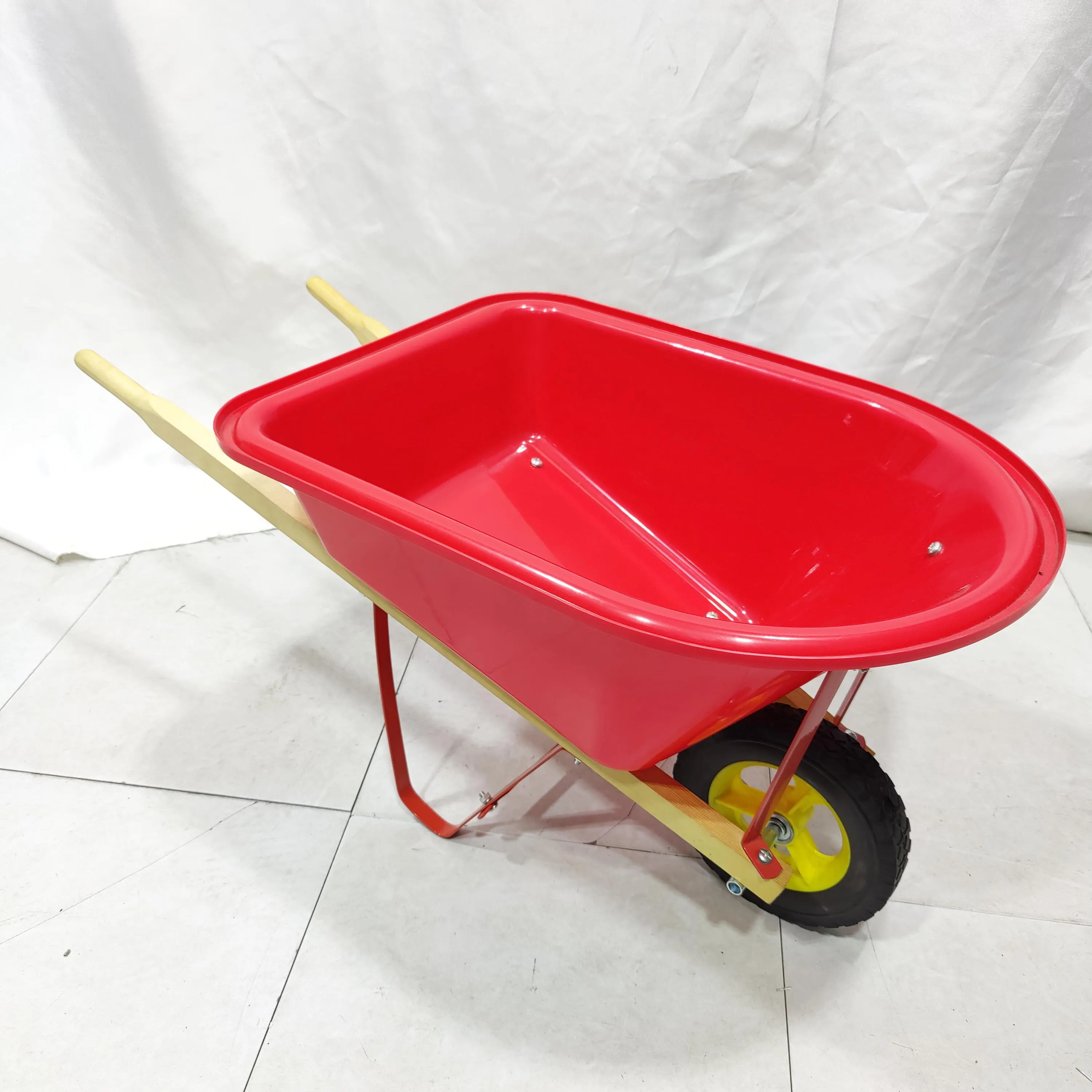 Garden Children Child Wheelbarrow Toy Metal Kids Wheelbarrow For Dig