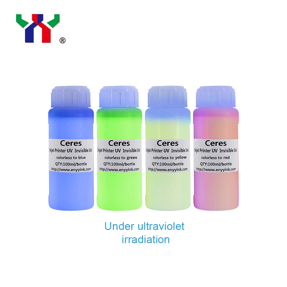 Invisible ink△ ocean Water-based UV Invisible Ink for Inkjet Printer - Colorless to Blue