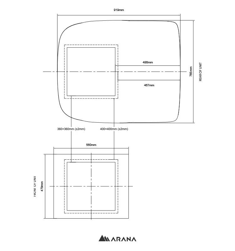 220v Truck Cab Air Conditioner Rooftop Air Conditioner For Caravan