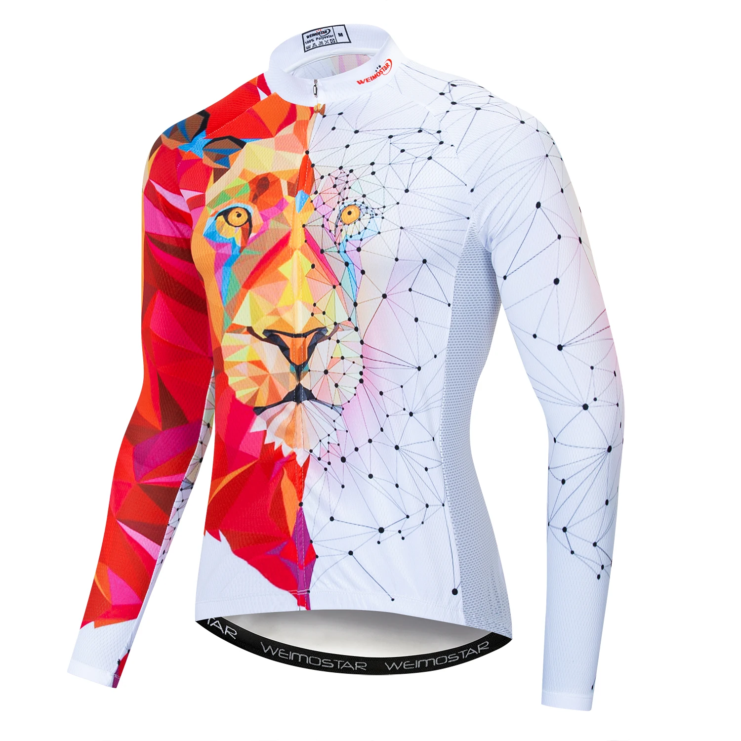 weimostar Cycling Jersey Women Long Sleeve Tops Bike Shirt Mountain Bicycle Jacket Girls Biking Shirts With Pockets 