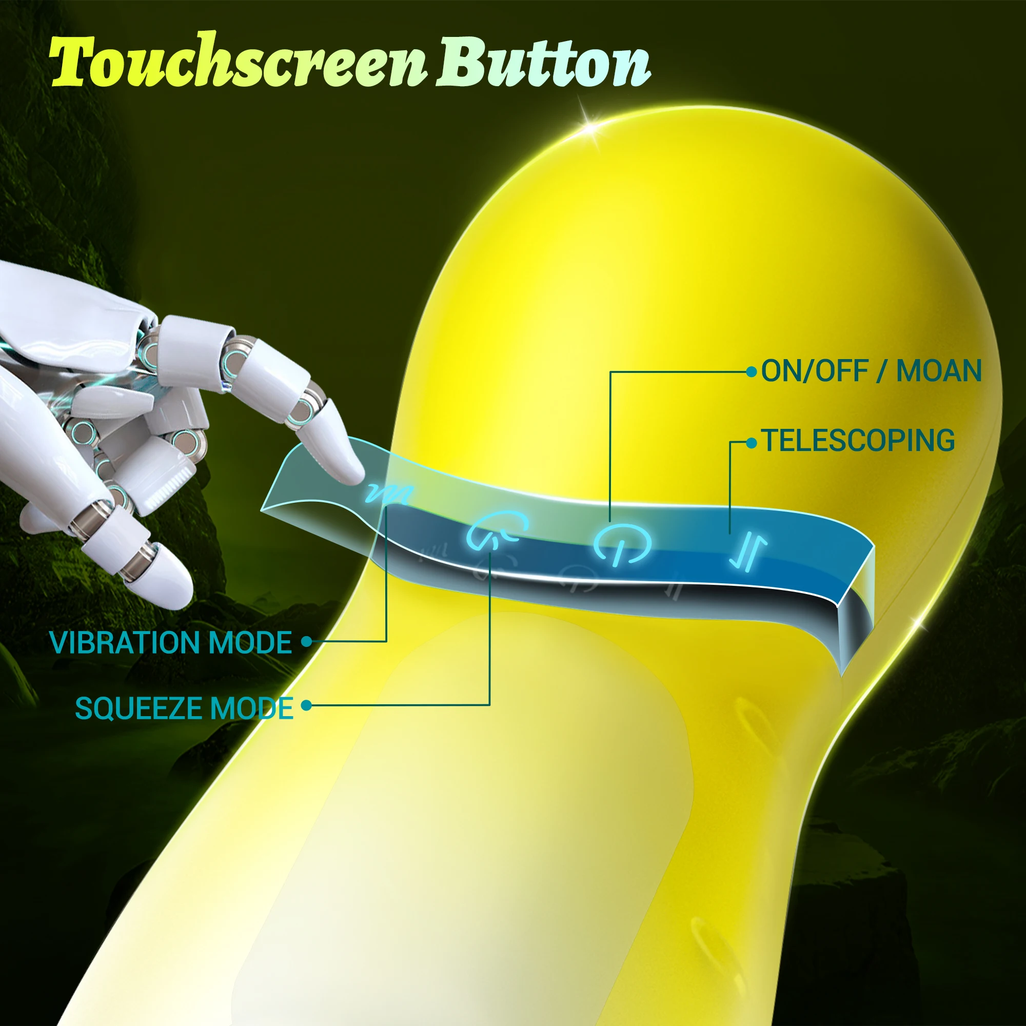 Automatic Thrusting Vibrator Men Clamp Airplane Cup Vagina Sex Toy Pronunciation Telescopic Male Masturbator