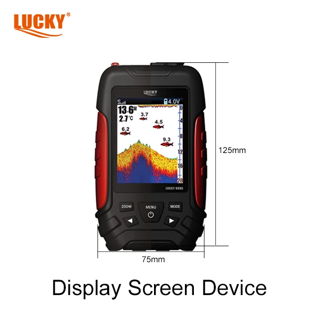 ice fishing finders for sale LUCKY FL168LIC-WT New Portable Hot Sale Ice Fishing Fish Finder for Boat  Fishing