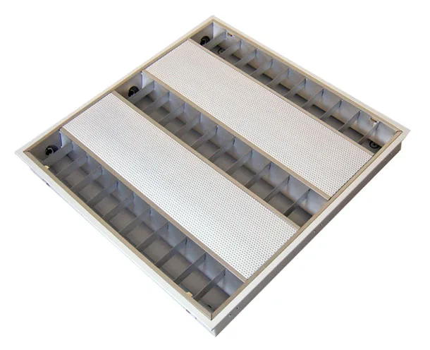 Производство встраиваемых жалюзи T5 3*14 Вт, встраиваемые решетчатые светильники