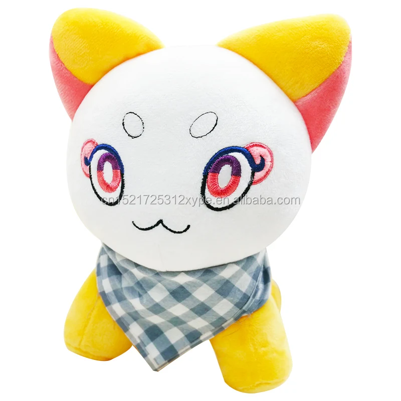Factory Custom Design Cheap Soft Filled Cat Plush Toy Claw Machine Doll Toy
