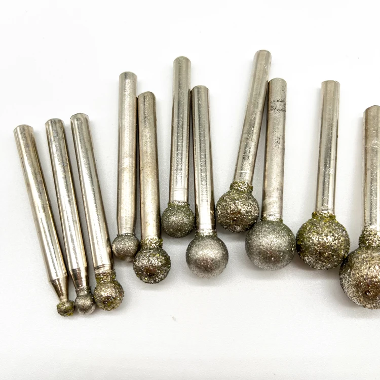 Ball Type Diamond Tools Electroplating Diamond Grinding Head