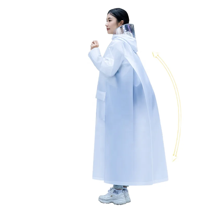 Disposable Plastic Raincoat for Men Women Boys and Girls Emergency  rain coat for  hiking