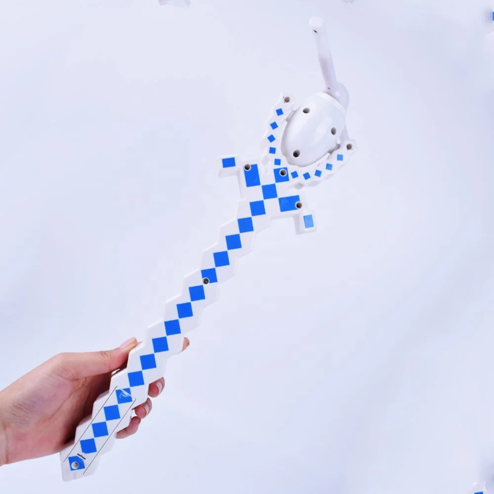 Новый стиль, продвижение, ветряная мельница, палочка, светящаяся меч, пиксельный светодиодный меч, игрушки