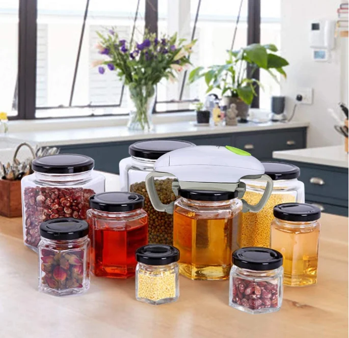 Домашняя электрическая пластиковая автоматическая регулируемая открывалка для бутылок легкая банок кухонные гаджеты домашний необходимый помощник пожилых людей