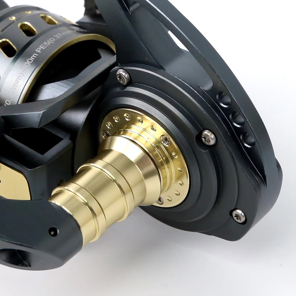 Полностью Металлическая рыболовная спиннинговая Катушка 8 + 1BB максимальная нагрузка 30 кг для морской рыбалки катушка спиннинга ловли тунца большая игра