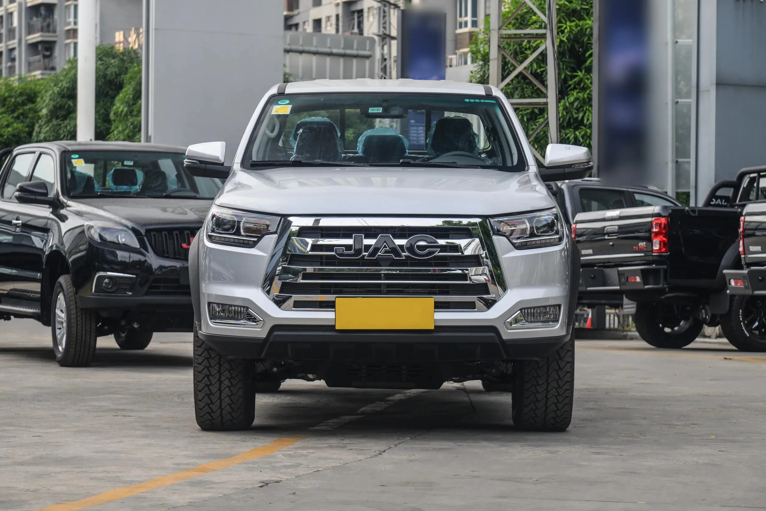 New Model 2024 2025 Jac T8 Pro Middle-size Diesel Pickup JAC Auto 150kmh Maximum Speed 4 Door 5 Seat Double Rows 360Nm Deposit