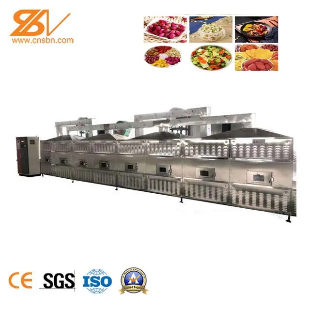 Высококачественная химическая конвейерная лента туннельного типа, оборудование для сушки микроволновой печи