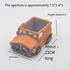 Orange construction vehicle