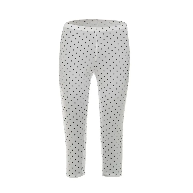 Two Piece Pants Set Polka Dot Printed Collarless Halter tank Top thumbnail