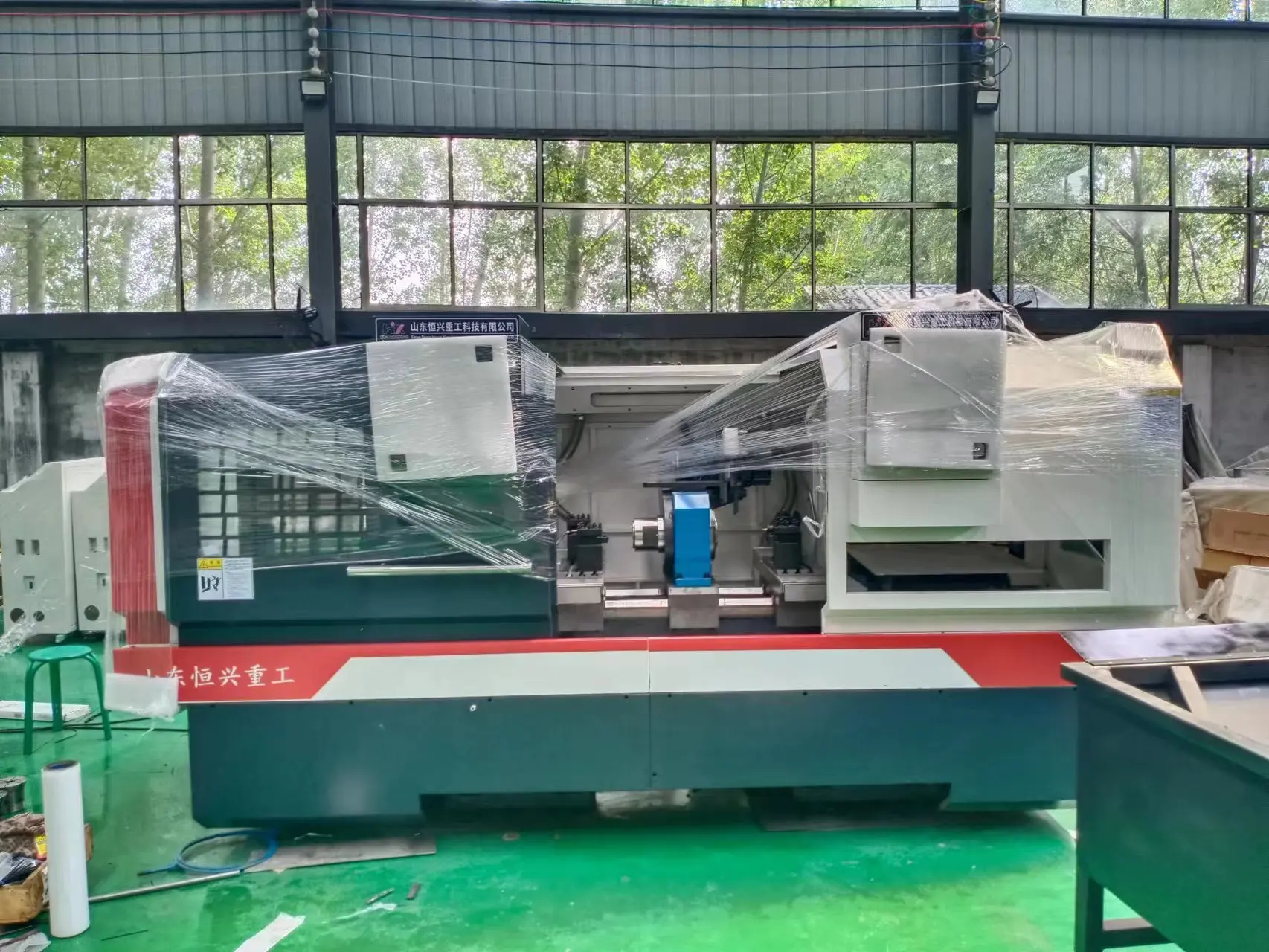 Hx308060 High Rigidity Horizontal Cnc Lathe Machine For Turning Metal