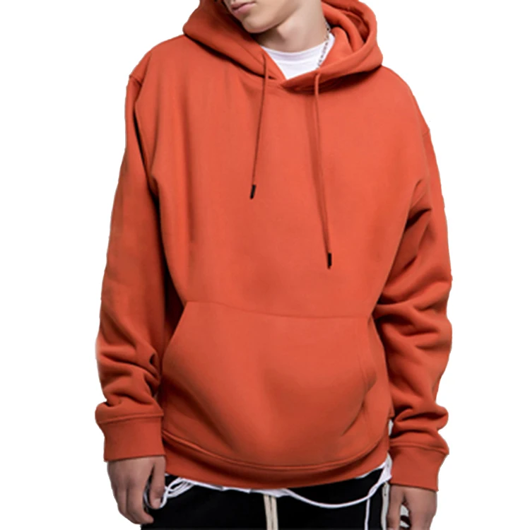 Unisex Streetwear Oversize Fleece Hoodie Men Wholesale Printing