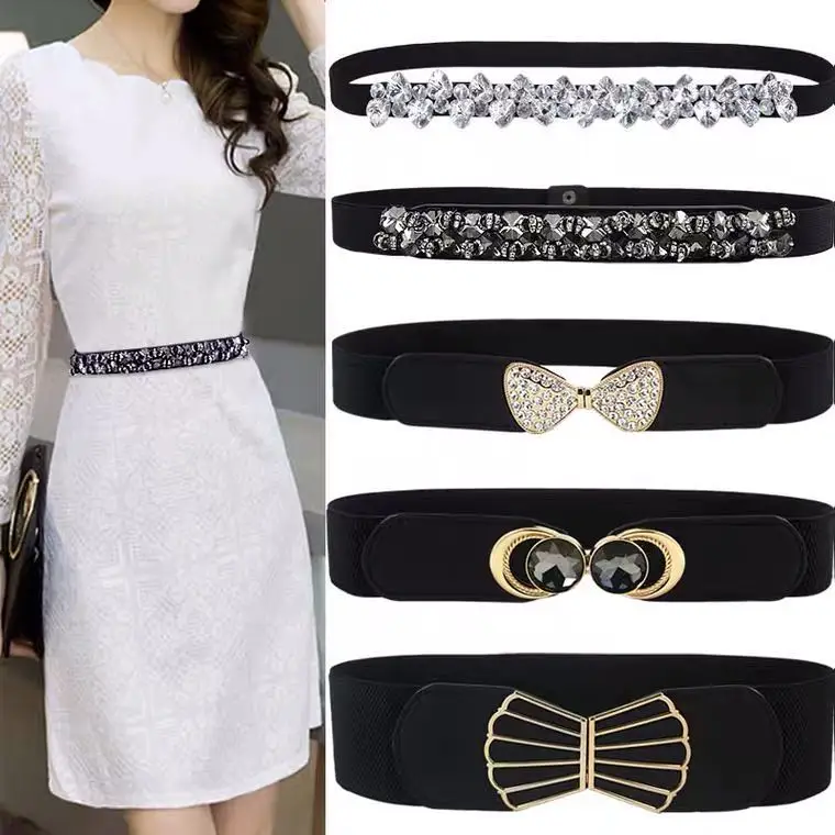 
2021 женский Модный Узкий кожаный ремень с металлической пряжкой для женщин пояс-цепочка для платьев 