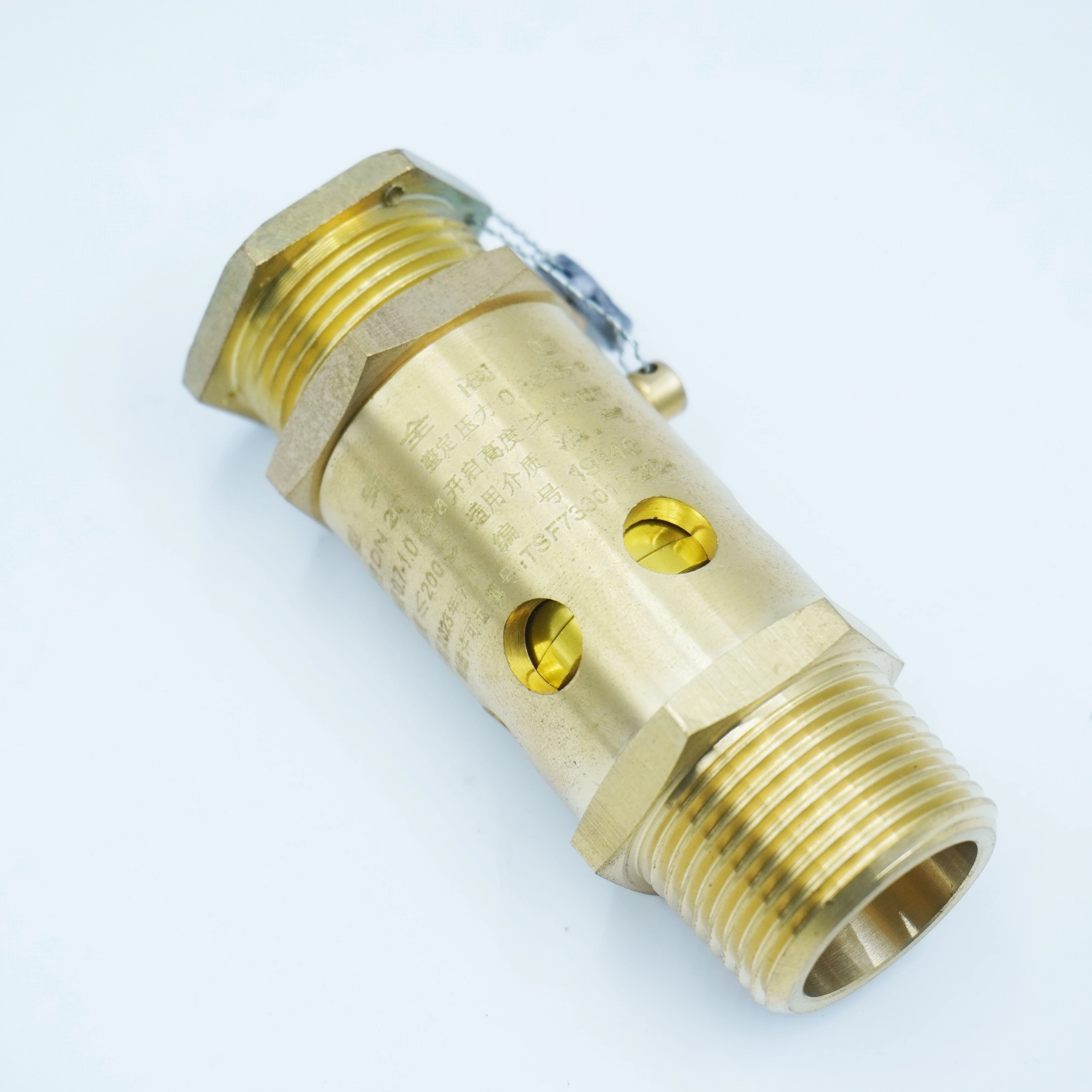 A28X-16T Manual Safety Relief Valve Air Compressor Parts for Compressors & Pressure Control for Gas Media