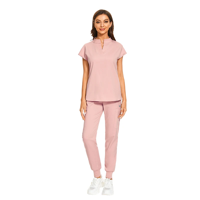 Hot Sell Scrub Suits Stretch Breathable Women Sets Jogger Nursing ...