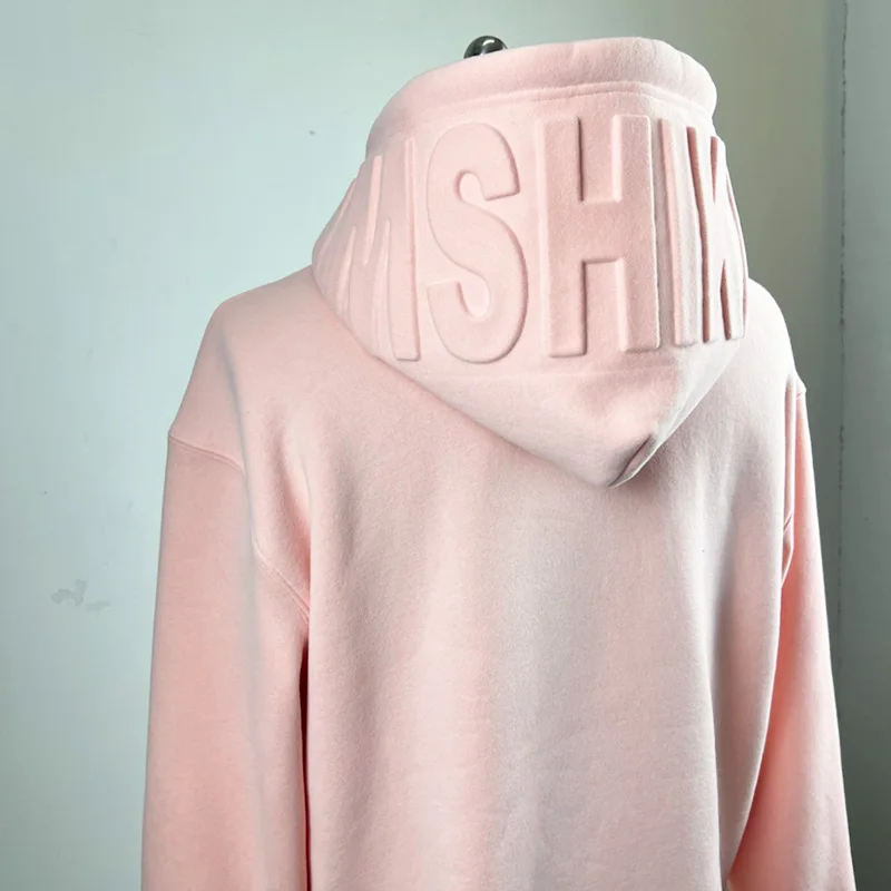 Custom Oem Drawstring 3d Printing Embossed Hoodie Custom Heavyweight