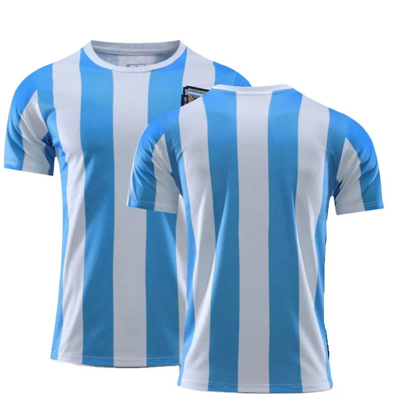 Source Custom wholesale Maradona jersey retro football t-shirt