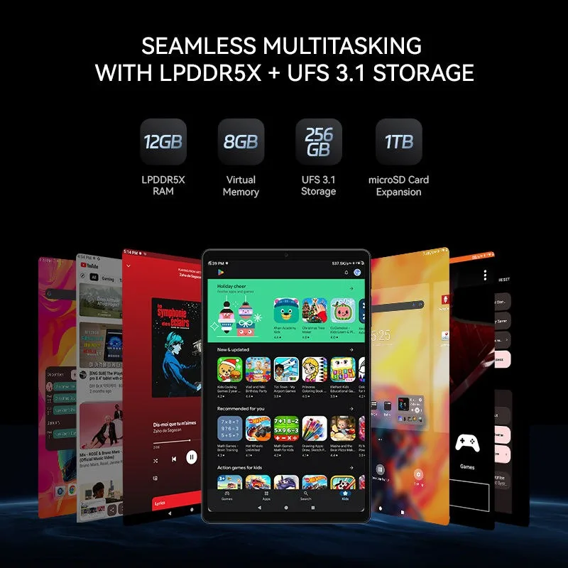 ALLDOCUBE Iplay 70 Mini Ultra Tablet - 12GB RAM, 256GB Storage