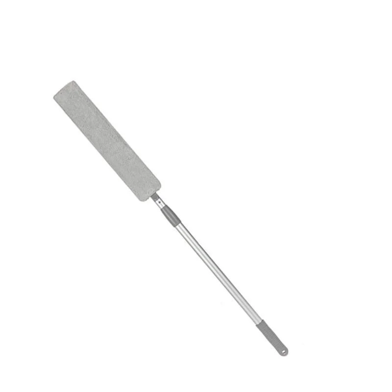 Щетка для пыли с выдвижной длинной ручкой, выдвижная щетка для чистки пыли, съемная и моющаяся телескопическая пылесборник