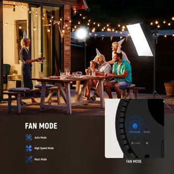 NEEWER CB200C 200W RGBWW COB LED Video Light Metal Shell Silent Continuous Output Lighting for Photography Video Recording product image