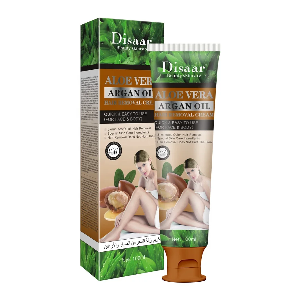 Disaar Private Label Aloe Vera Shaving Hair Removal Cream Face and Body Removing for Men Women