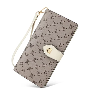 2026 New Design Ladies Pu Leather Wallet Purse Wholesale Fashion Women Trendy Coin Leather Woman Wallet