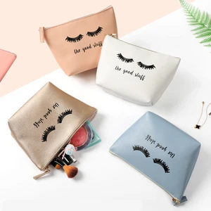 Minissimi Ready to Ship Pu Mini Waterproof Taschei Solid Makeup Bag Multi-Layer Storage Cosmetic Bags for Women