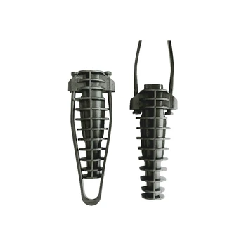 Wholesale Gimbo Communication Fiber Optic Cable Clamps 4-6mm 5-8mm Tension Type Plastic Cable Tension FTTh Cable Fittings CN/GUA