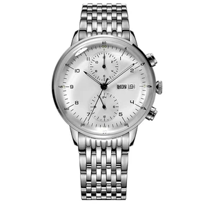 OEM/ODM 316L Stainless Steel Popular Automatic Mechanical Movement Waterproof Luminous Fashion Classic Business Watch Men