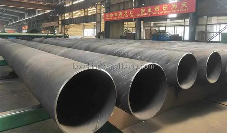 Astm A53 A179 A192 Apl 5l Welded Carbon Steel Pipe Erw Lsaw St52 St42 ...