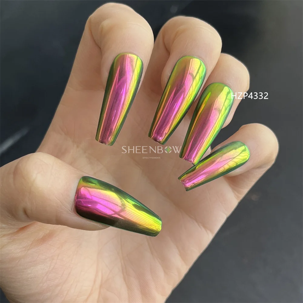 2022 new chameleon mirror effect nail