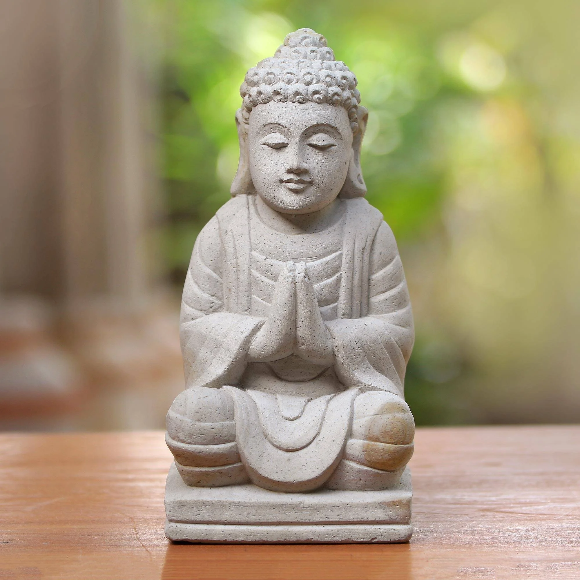 BOTON STONE彫刻等身大仏像石販売用ホワイトストーン大理石