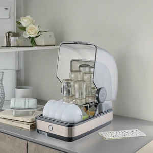 New Trend Dish Disinfection Cabinet Hot Air Dish Dryer Uv Sterilization Bottle Washer Sterilize Mother and Baby Products