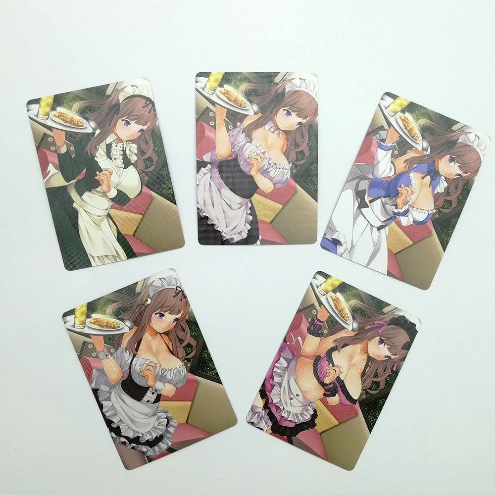 Custom Printing Best Adult Anime Nude Women Playing Cards Sexy Trading  Cartoon Game Cards