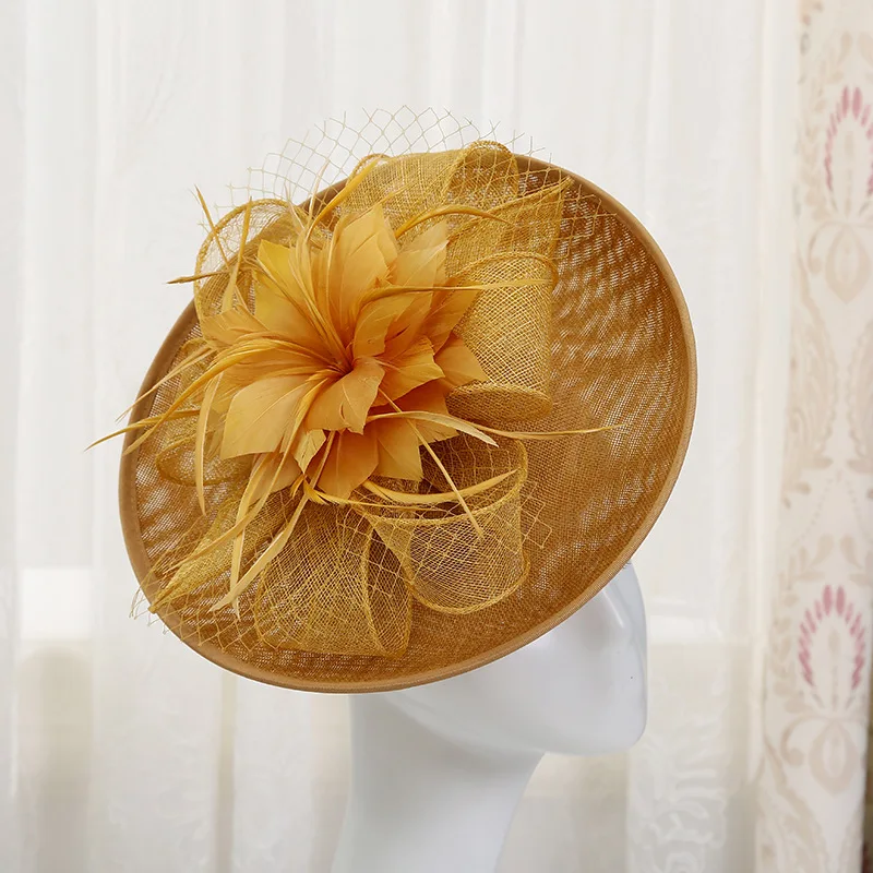 Alibaba.com: 2022 New Fashion Elegant Women Lady Sinamay Hat  display picture 3