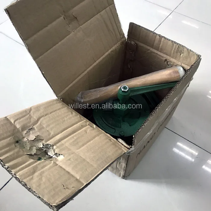 Manual Oil Transfer Pump Hutz 11/4" Hand Operated Semi Rotary Pump