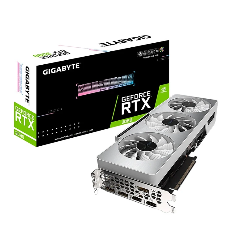 Used GIGABYTE NVIDIA GeForce RTX 3080 10GB Gaming Graphics Card