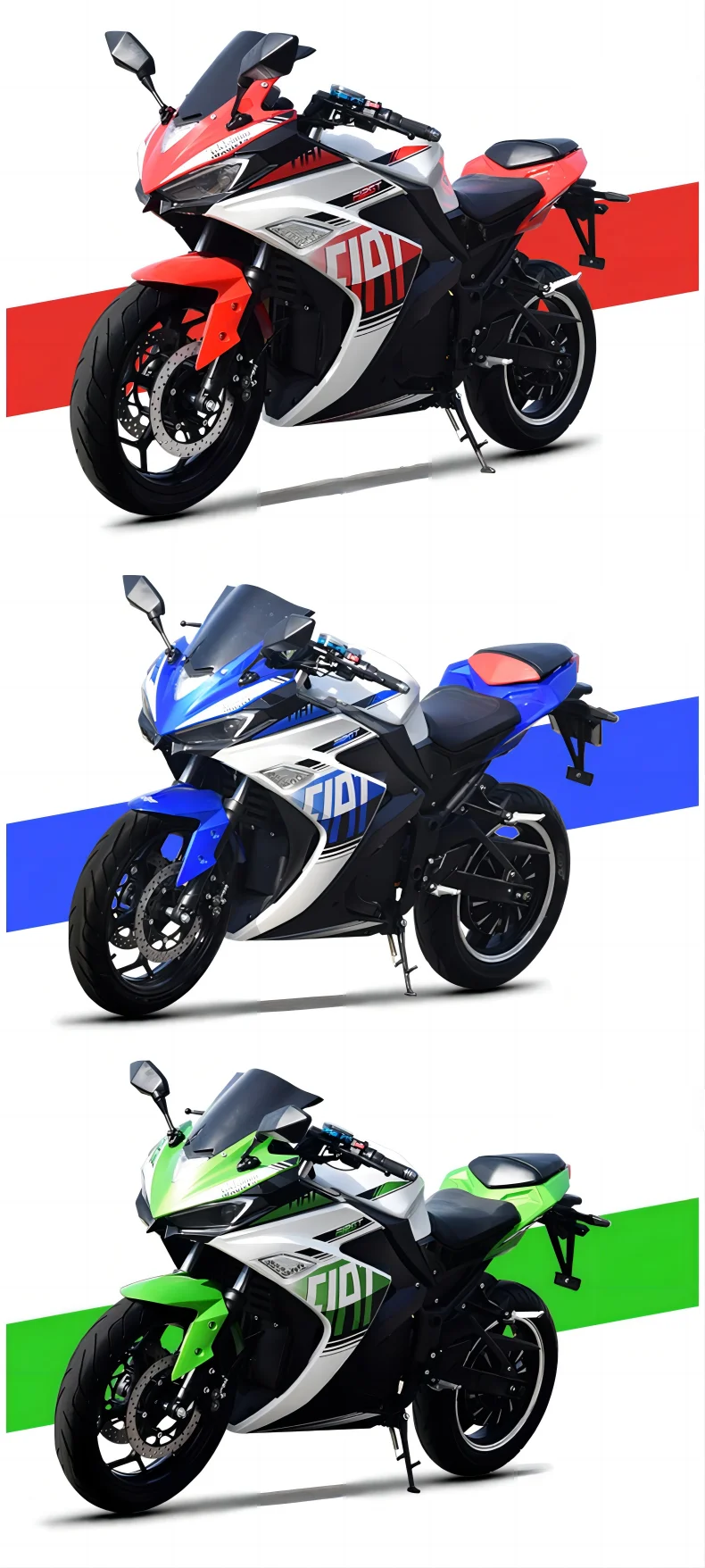 Eec 3000w 4000w 5000w Electric Motorcycle With Eec Ccc Certificate