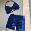 Reggiseno blu + shorts