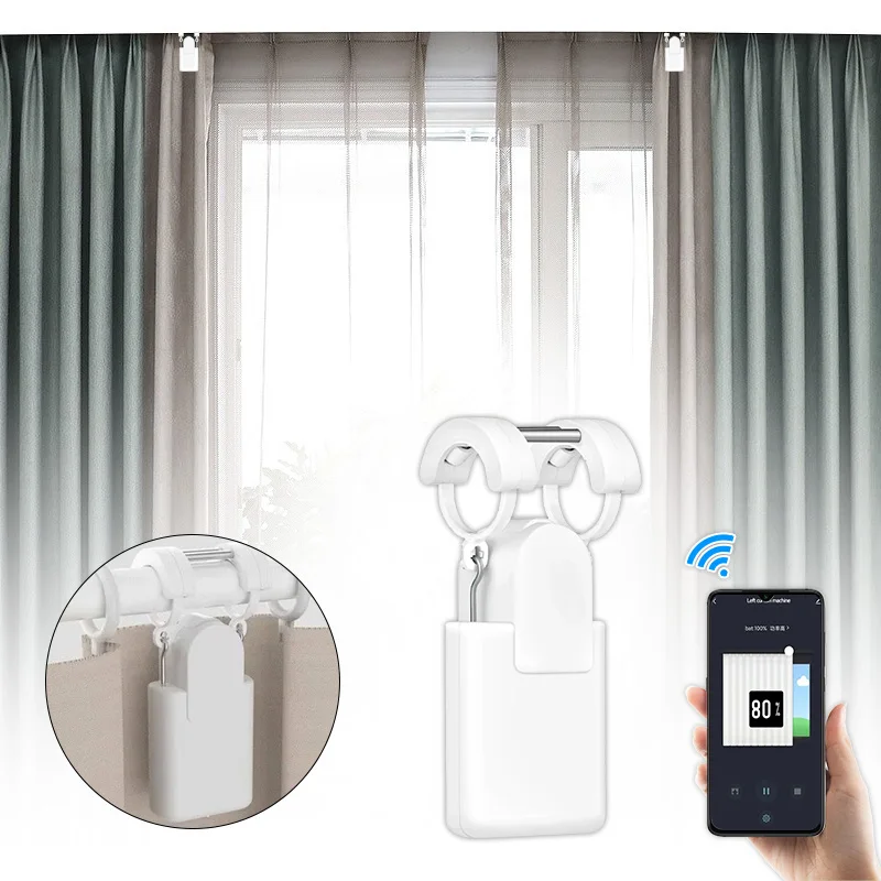 Smart Curtain Opener Electric Motor Roller Blinds Roller Shades Curtains for Window Decoration Robot - Image 3